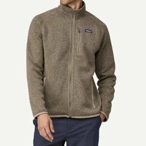 men better sweater fleece jacket color seabird grey